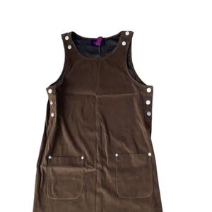 New Vintage Denim & Co Size S Women's jumper Dress Black Maxi Pockets Jumper